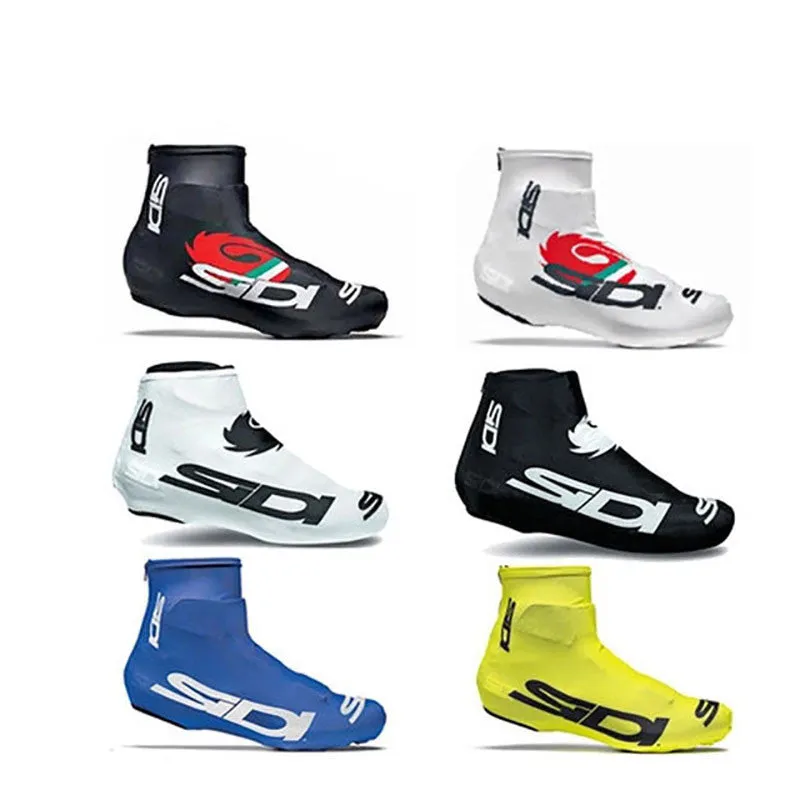6Colors Lycra MTB Mountain Bicycle Women's Men's Bike Team Sport Sneaker Cover Footwear Overshoe Accessories Cycling Shoe Covers
