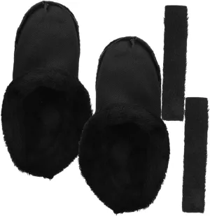 ABOOFAN Winter Warmth Plush Insoles Removable Washable Liners for Fuzzy Slippers