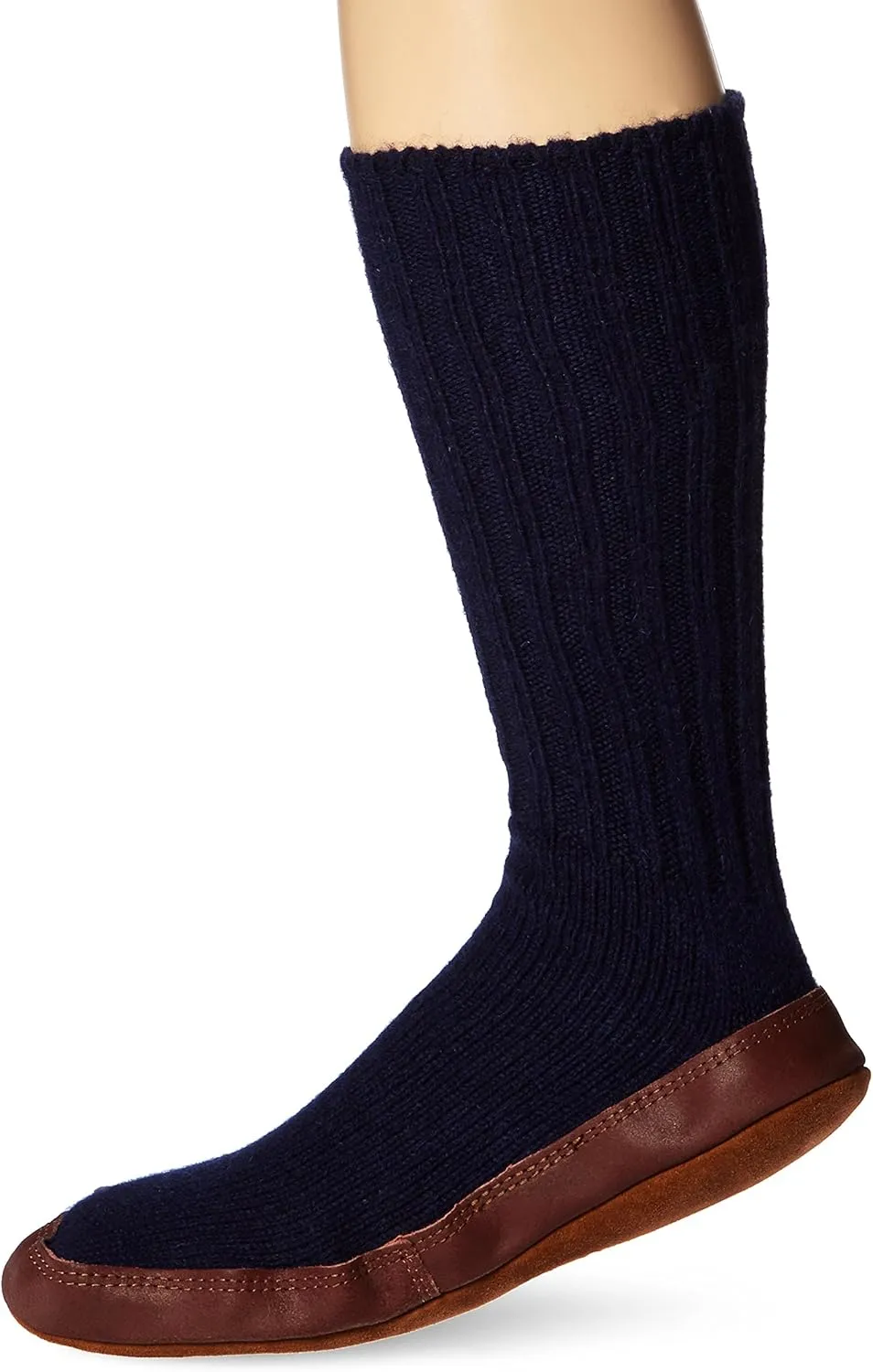 Acorn Mens and Womens Original Slipper Socks - Cloud Cushion, Ragg Wool, Moisture-Wicking, Suede Sole