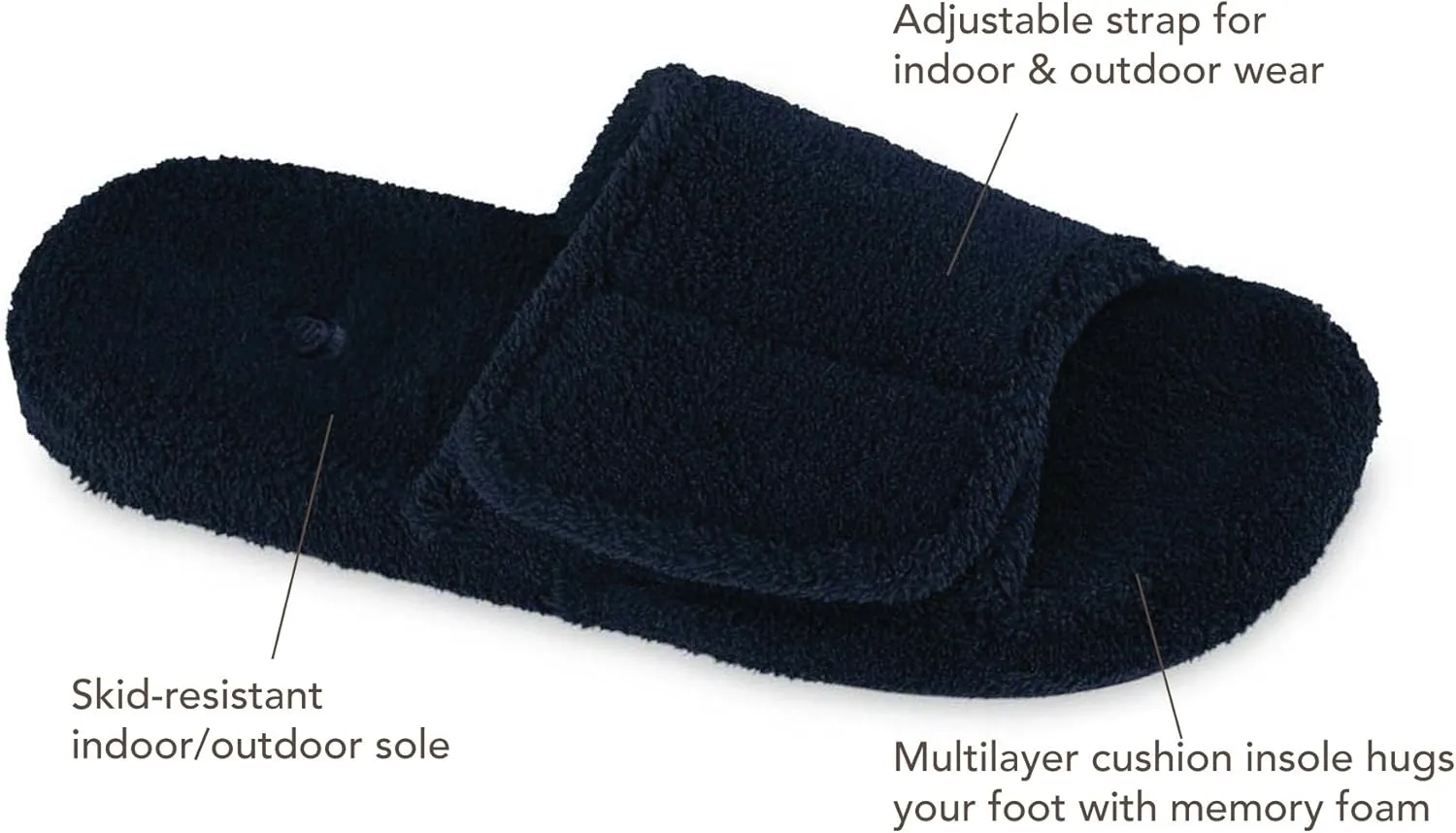 Acorn Men's Spa Slide Slipper Mn