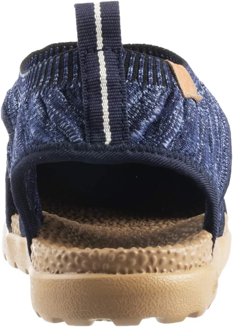 Acorn Women's Everywear Casco Sandal, lightweight with a cushioned footbed and a soft knit fabric