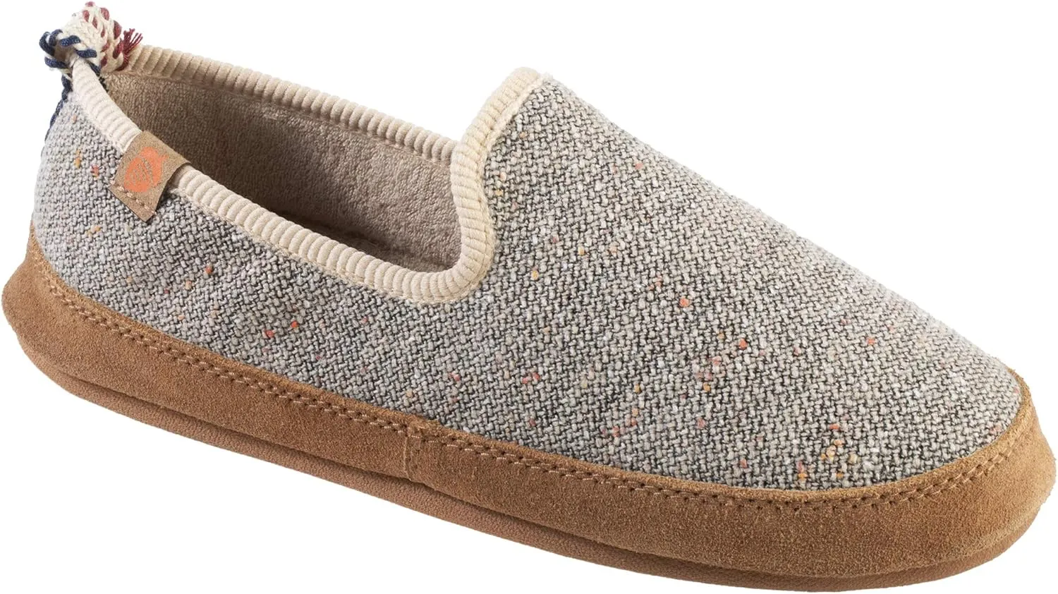 Acorn Women's Lightweight Bristol Loafer with Tweed Upper and Ultralight Cloud Cushioning Slipper