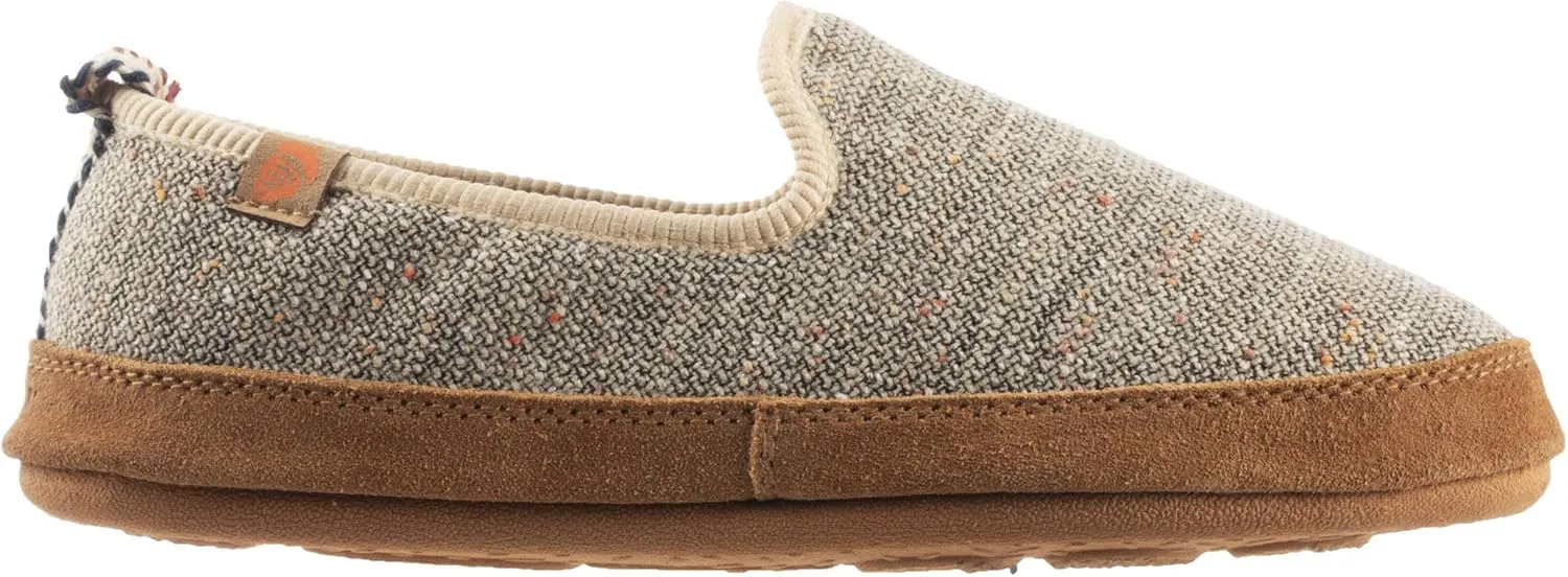 Acorn Women's Lightweight Bristol Loafer with Tweed Upper and Ultralight Cloud Cushioning Slipper
