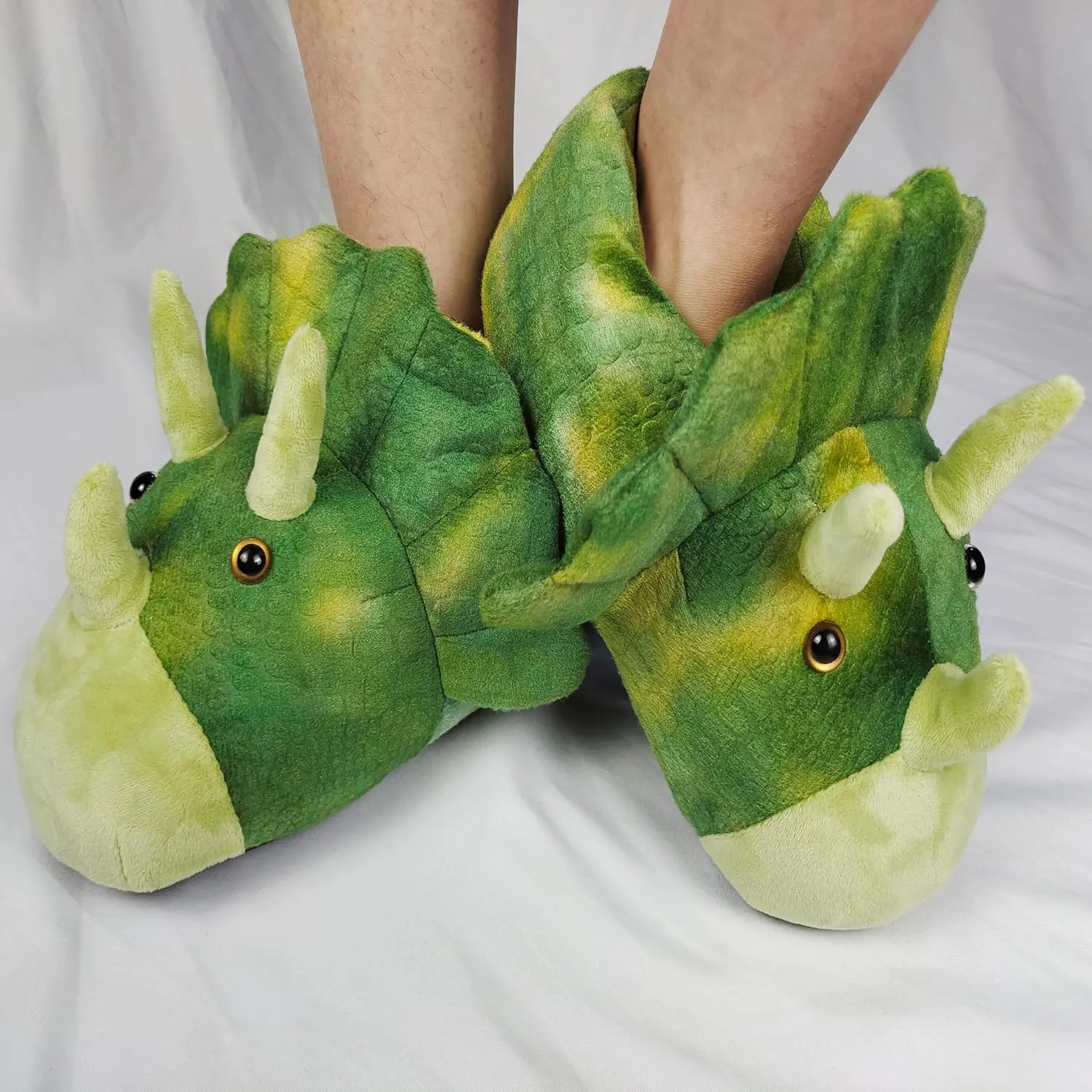 Adult warm hippo slippers, tiger, dinosaur, elephant, bee cotton slippers, animal slipper