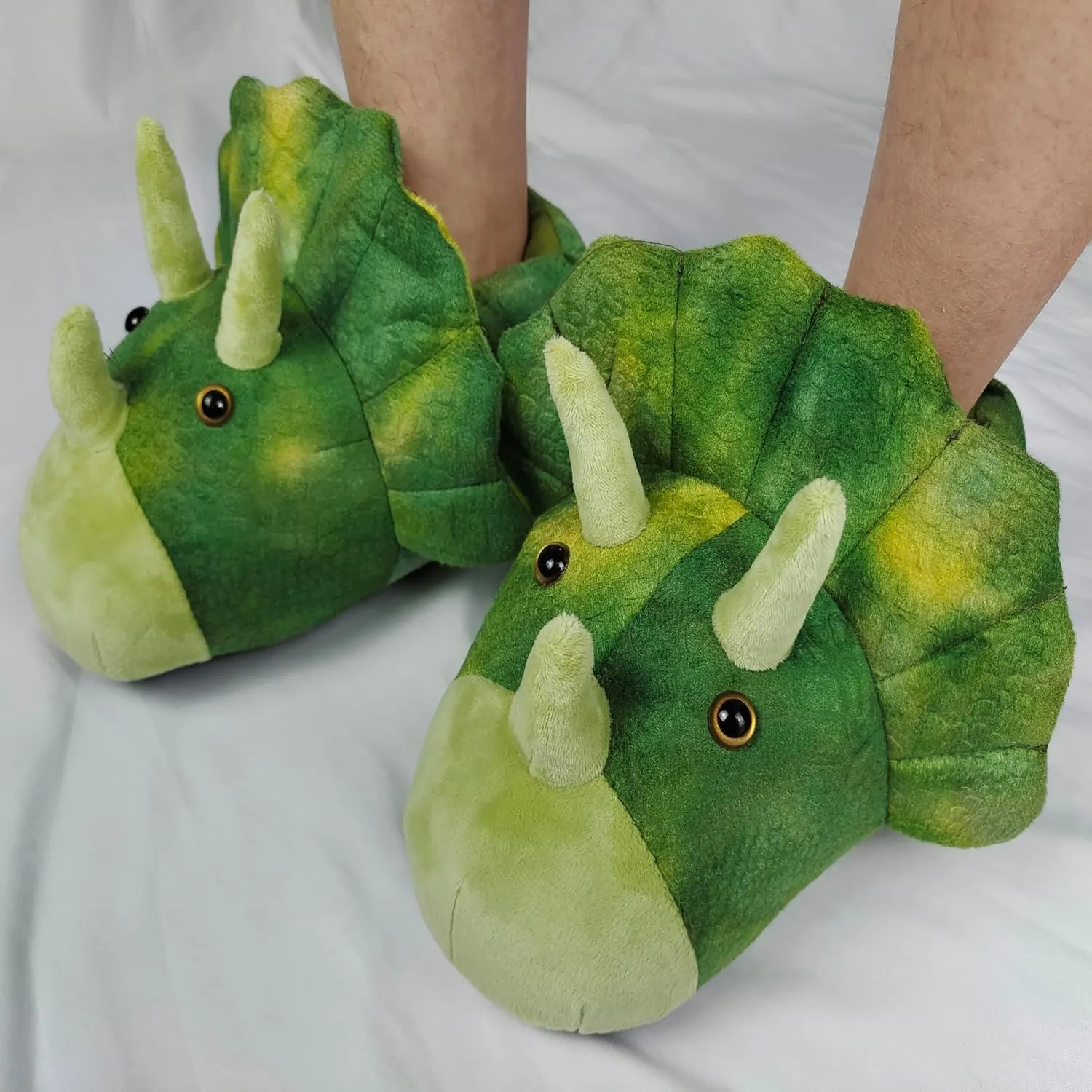 Adult warm hippo slippers, tiger, dinosaur, elephant, bee cotton slippers, animal slipper