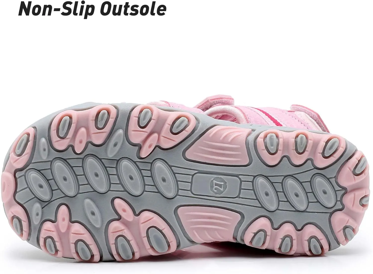 Ahannie Boys Girls Outdoor Sport Sandals,Kids Closed Toe Beach Sandals, Toddler Summer Shoes