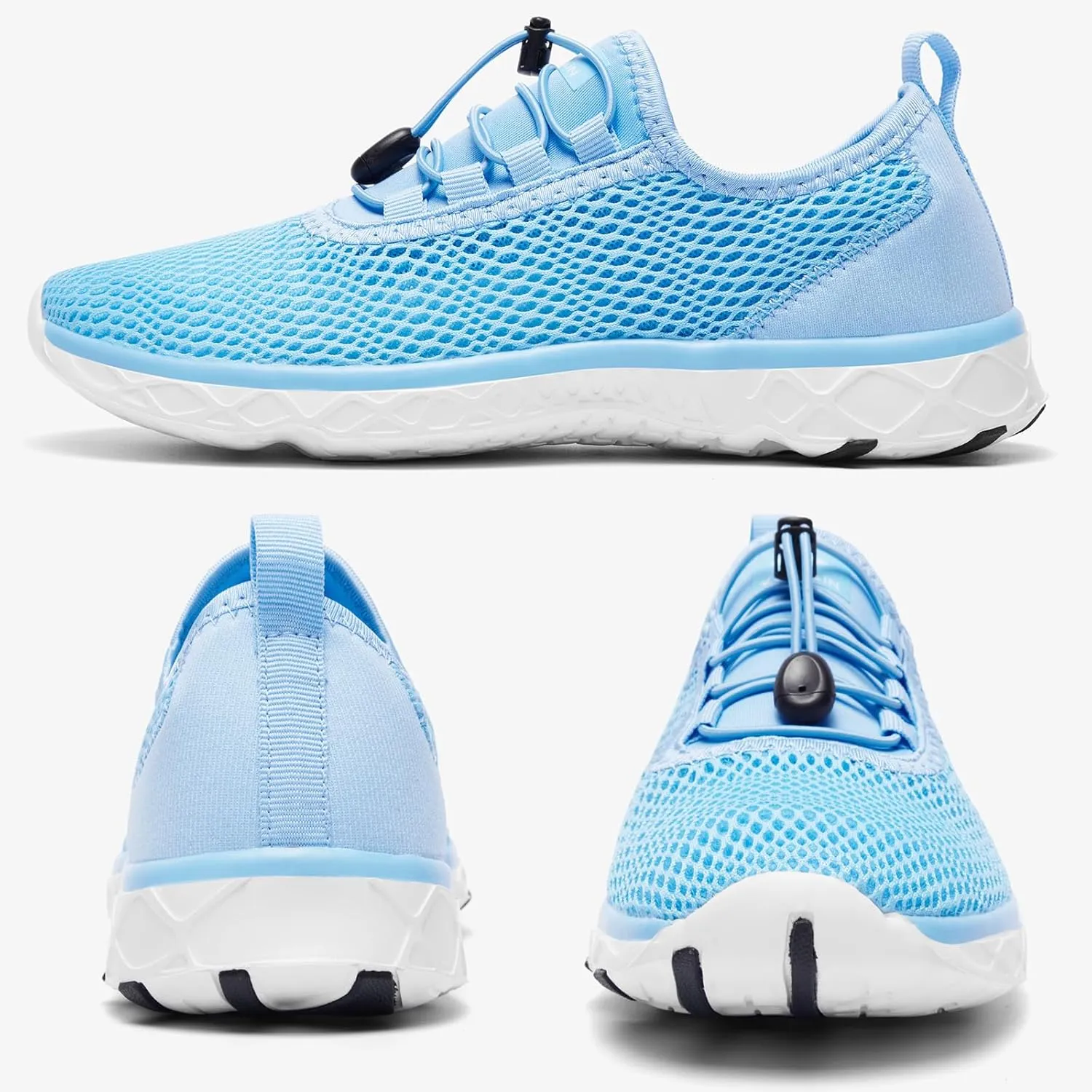 ALEADER Women's Stylish Water Shoes, Quick-Dry Xdrain Water Sneakers, Lightweight & Comfort Footed