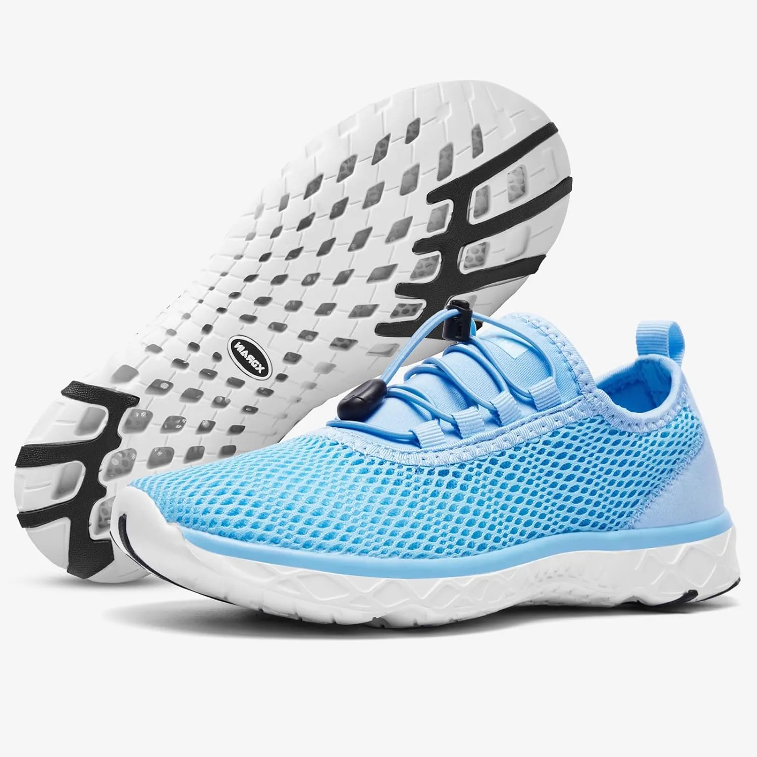 ALEADER Women's Stylish Water Shoes, Quick-Dry Xdrain Water Sneakers, Lightweight & Comfort Footed