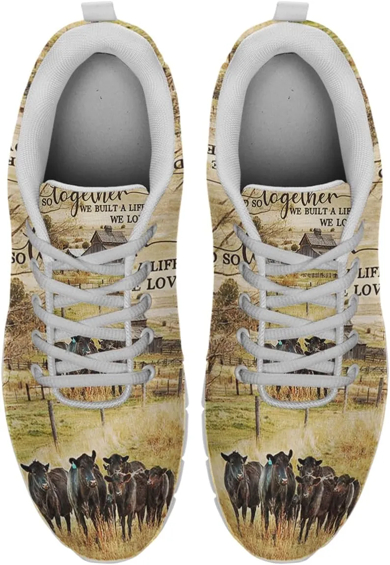 and So Together We Built A Life We Loved Shoes for Women Men Tennis Shoes 3D Print Fashion Running Sneakers