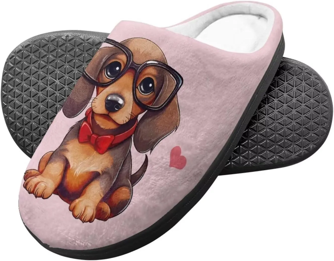 Animal Cotton Slippers for Kid Slip-On Plush Slippers Breathable Comfort Cozy Outdoor Bedroom Plush Slipper for Kids