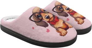 Animal Cotton Slippers for Kid Slip-On Plush Slippers Breathable Comfort Cozy Outdoor Bedroom Plush Slipper for Kids