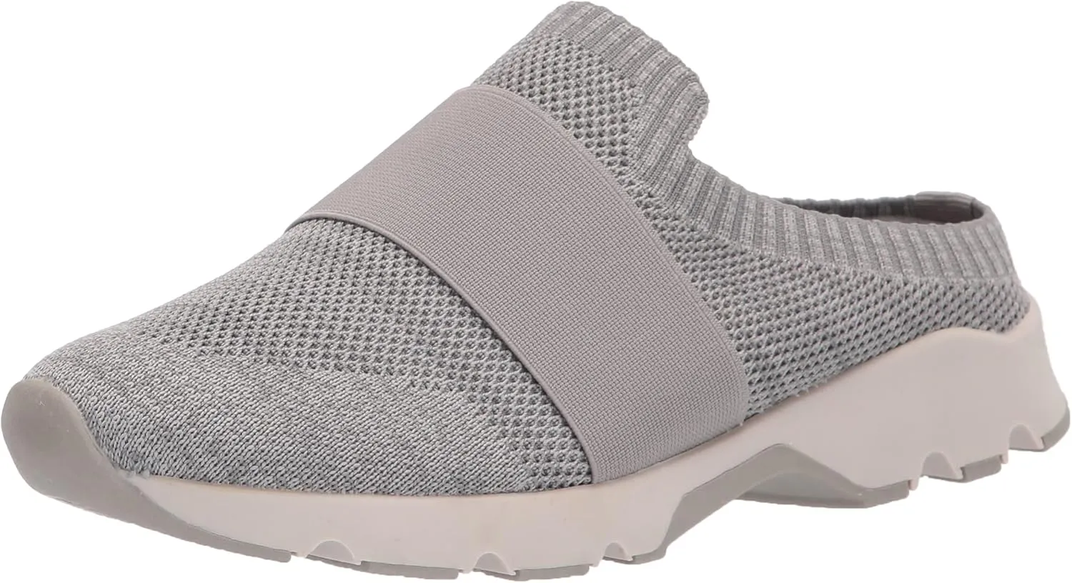Anne Klein Women's On The Go Knit Slip-on Causal Fashion Mule Sneaker