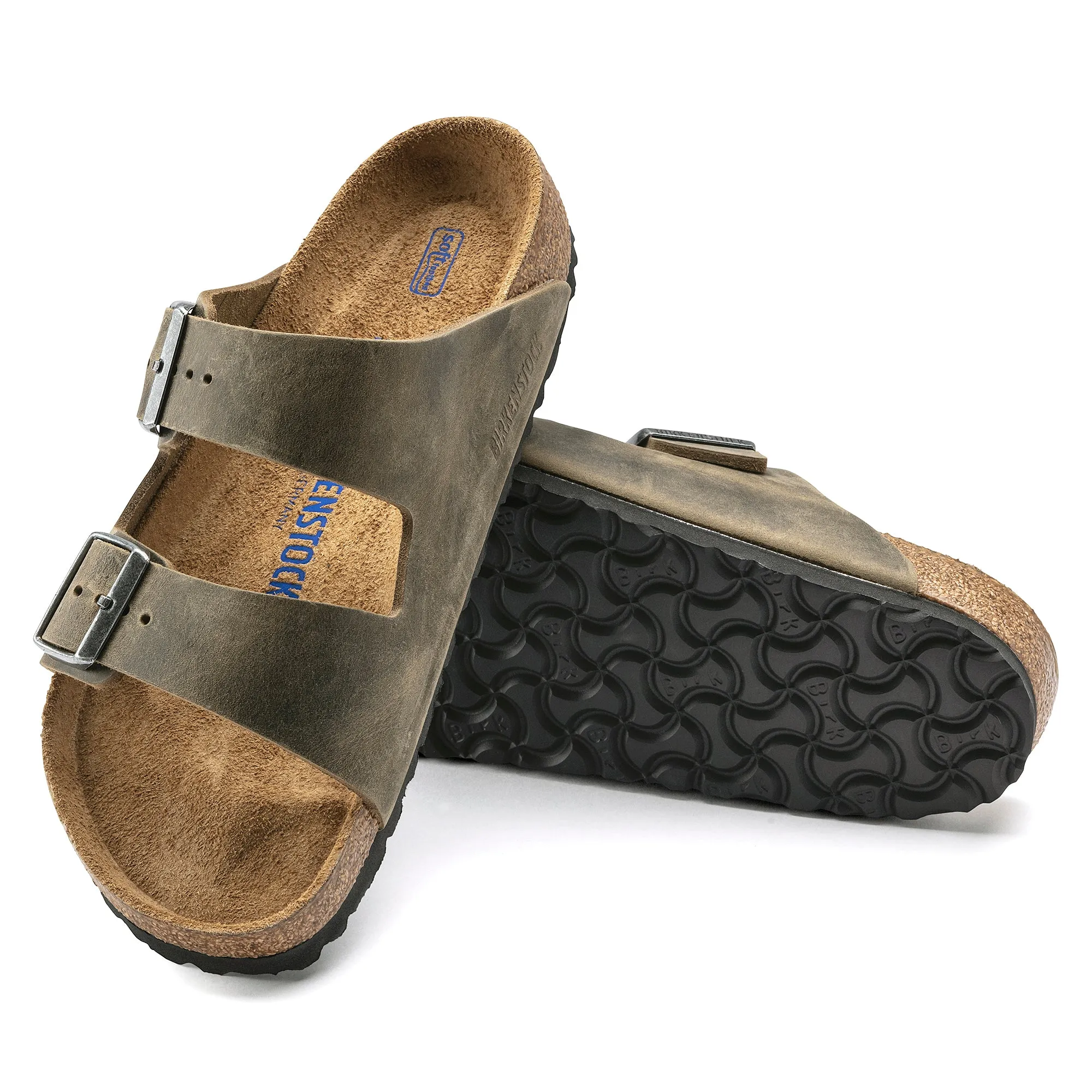 ARIZONA SOFT - FADED KHAKI - OIL LEATHER