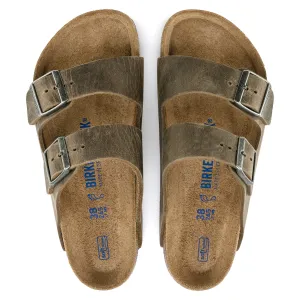 ARIZONA SOFT - FADED KHAKI - OIL LEATHER