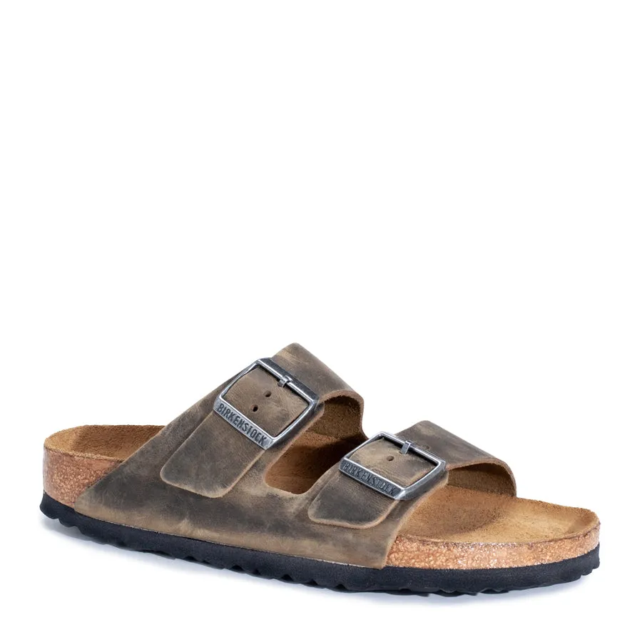 ARIZONA SOFT - FADED KHAKI - OIL LEATHER