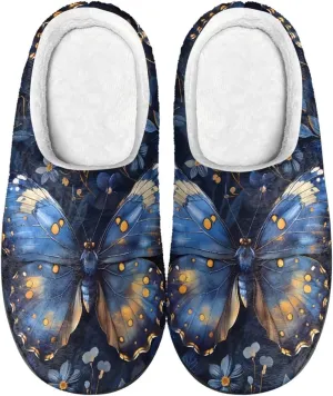 Autumn Comfy Slippers Women Skull Fuzzy Shoes Sunflower Warm Non Slip Cozy Plush Hospital Slipper Working Shoes