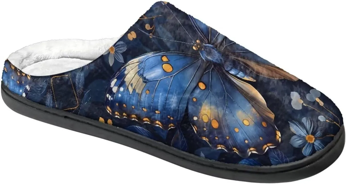 Autumn Comfy Slippers Women Skull Fuzzy Shoes Sunflower Warm Non Slip Cozy Plush Hospital Slipper Working Shoes