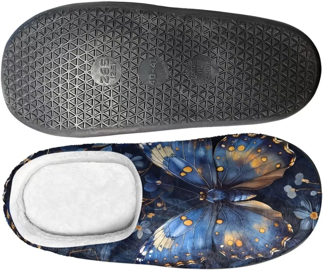 Autumn Comfy Slippers Women Skull Fuzzy Shoes Sunflower Warm Non Slip Cozy Plush Hospital Slipper Working Shoes