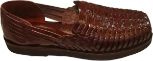 Barclay Men's Hand Woven Leather Huarache Sandal for All-Day Comfort