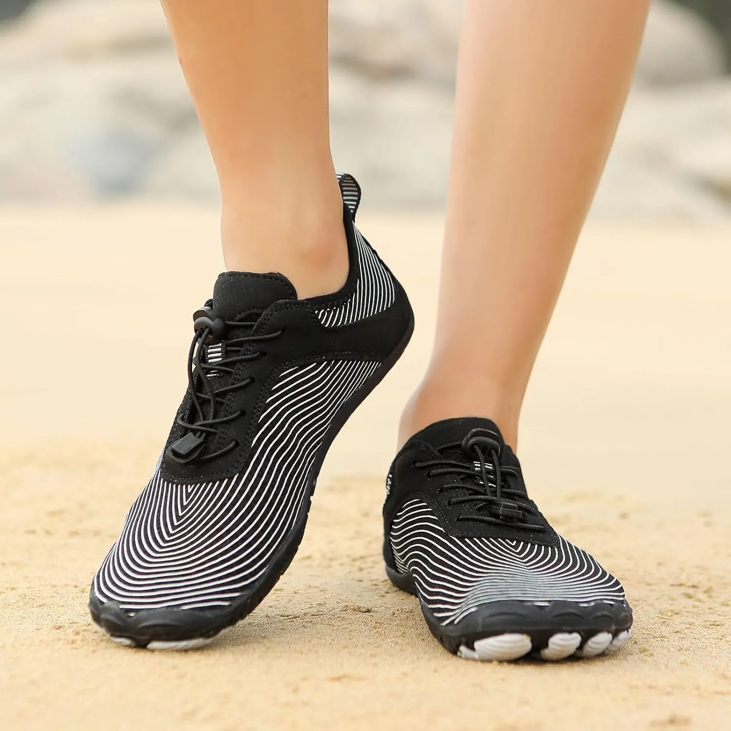 Barefoot Shoes for Women Men Non-Slip Grounded Footwear Quick Dry Lightweight Wide Toe Box Shoes Breathable Trainer Running Healthy Beach Pool Swim Surf Hiking Sneaker