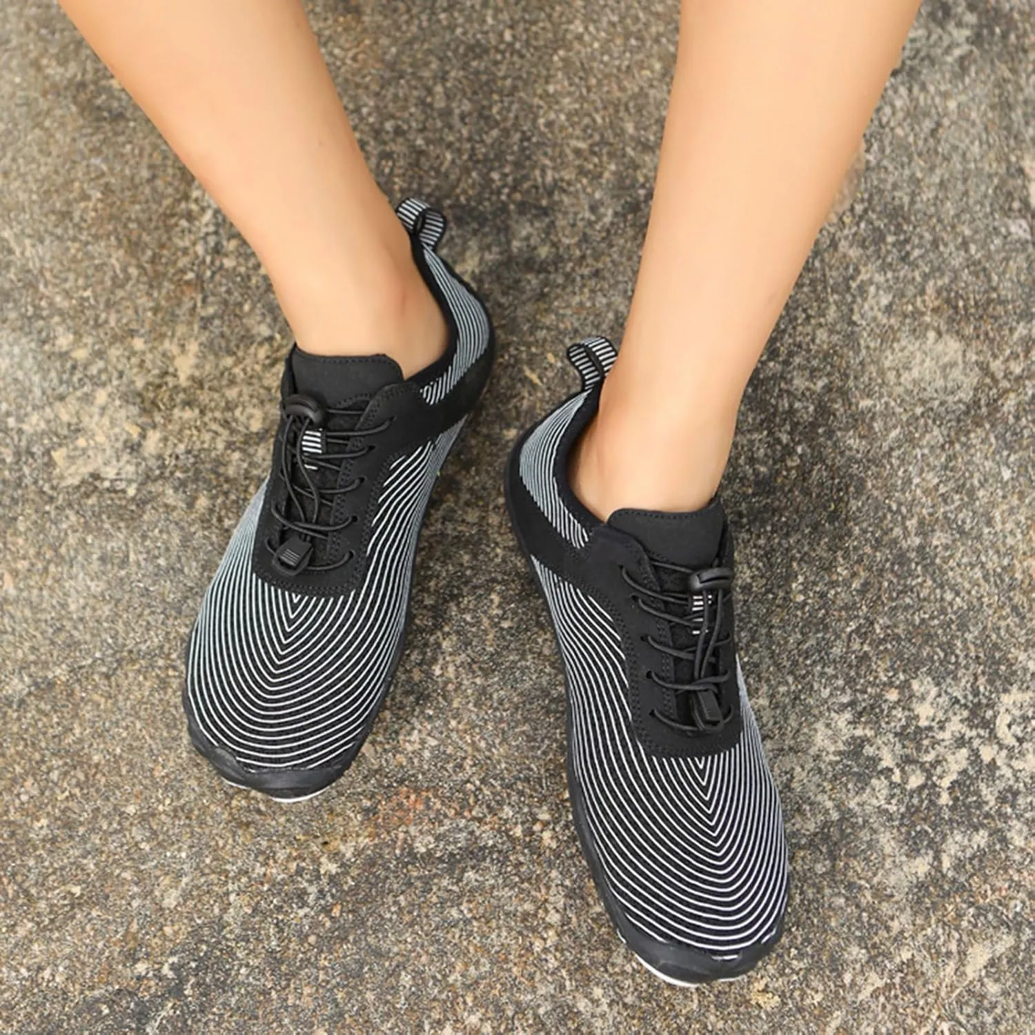 Barefoot Shoes for Women Men Non-Slip Grounded Footwear Quick Dry Lightweight Wide Toe Box Shoes Breathable Trainer Running Healthy Beach Pool Swim Surf Hiking Sneaker