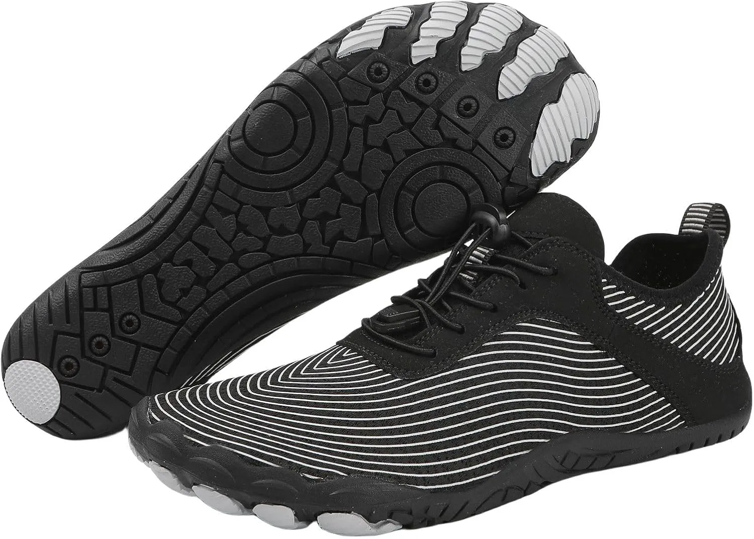 Barefoot Shoes for Women Men Non-Slip Grounded Footwear Quick Dry Lightweight Wide Toe Box Shoes Breathable Trainer Running Healthy Beach Pool Swim Surf Hiking Sneaker