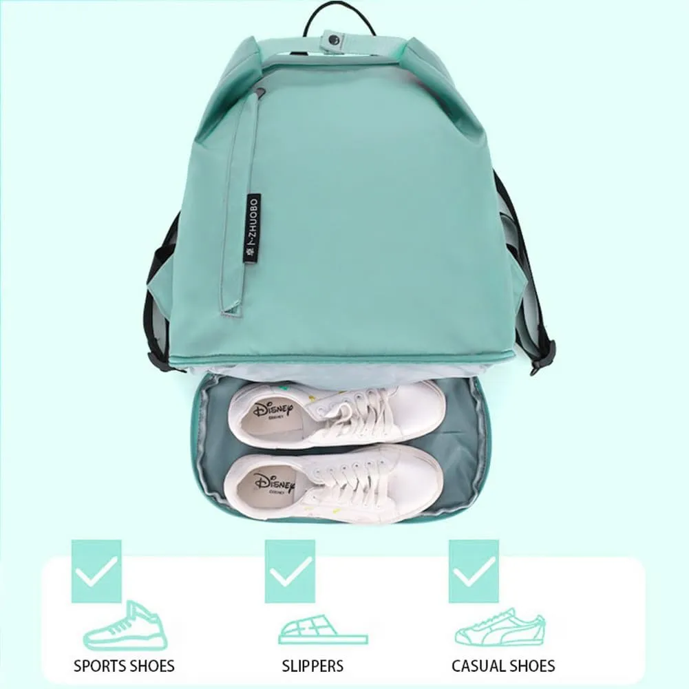 Beach bag, Swimming Equipment Backpack Bag,Beach Backpack,Sports Duffel Bags,Pool Bag With Wet & Dry Compartments for Swimsuit and Shoe Compartments,Wet Dry Bag for Dirty Yoga Gym Clothes