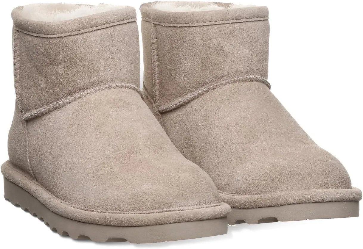 BEARPAW Women's Alyssa Multiple Colors | Women's Ankle Boot | Women's Slip On Boot | Comfortable Winter Boot