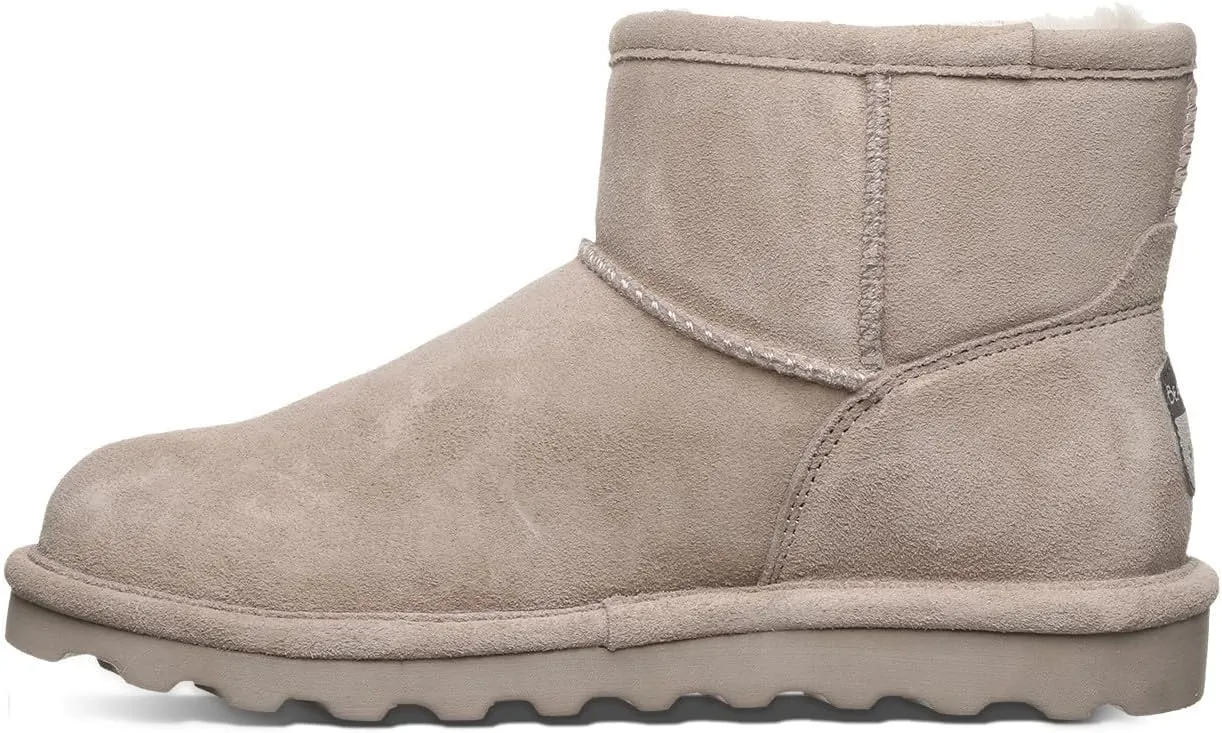 BEARPAW Women's Alyssa Multiple Colors | Women's Ankle Boot | Women's Slip On Boot | Comfortable Winter Boot
