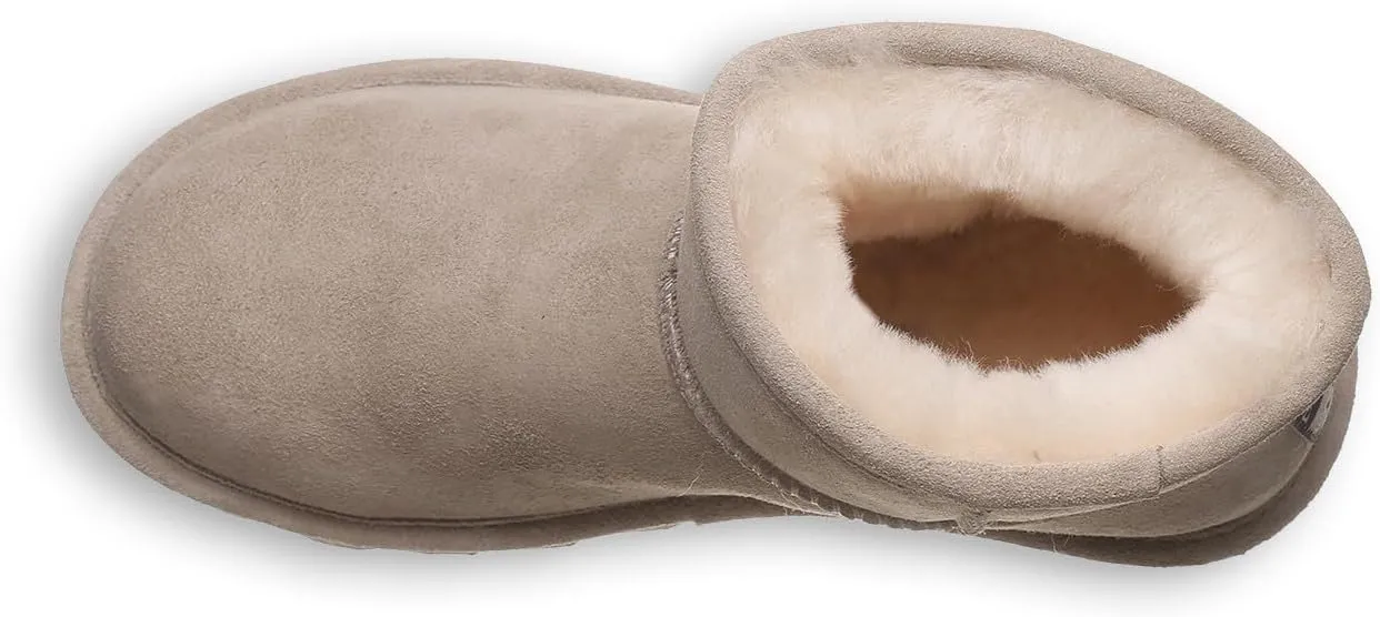 BEARPAW Women's Alyssa Multiple Colors | Women's Ankle Boot | Women's Slip On Boot | Comfortable Winter Boot