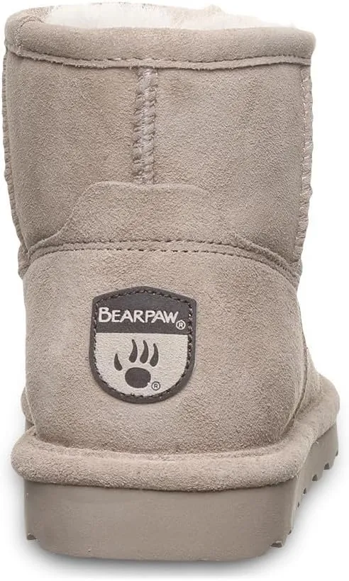 BEARPAW Women's Alyssa Multiple Colors | Women's Ankle Boot | Women's Slip On Boot | Comfortable Winter Boot