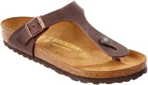 BIRKENSTOCK Gizeh Oiled Leather Habana Oiled Leather 37 (US Women's 6-6.5)