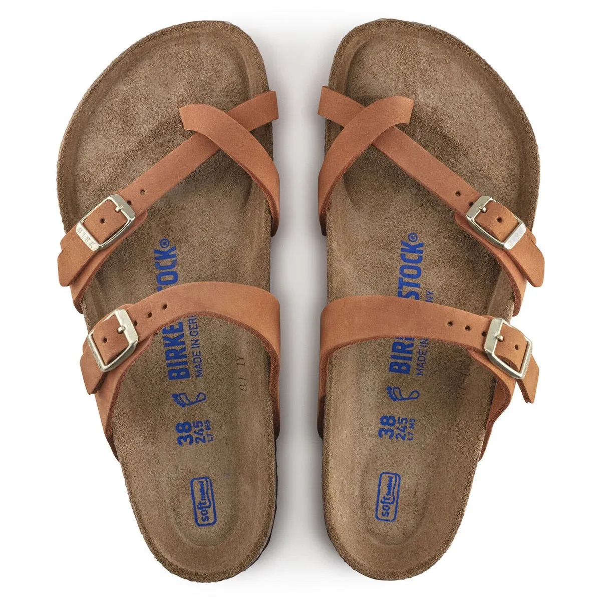 Birkenstock Mayari Soft Footbed Nubuck Leather