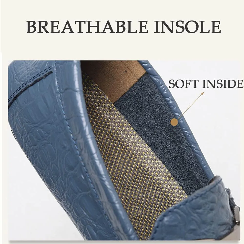Bitiger Loafers Shoes for Men Comfortable Casual Slip on Shoes Slip-on Driving Loafers - Breathable Durable & Anti-Slip Male Business Work Penny