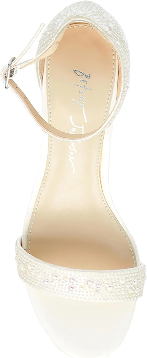 Blue by Betsey Johnson Women's SB-MARI Heeled Sandal