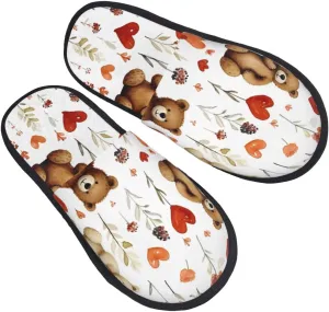 Blue Purple Nebula Slipper Fluffy House Slipper Cozy Fluffy Slipper for Home Office Travel Hotel