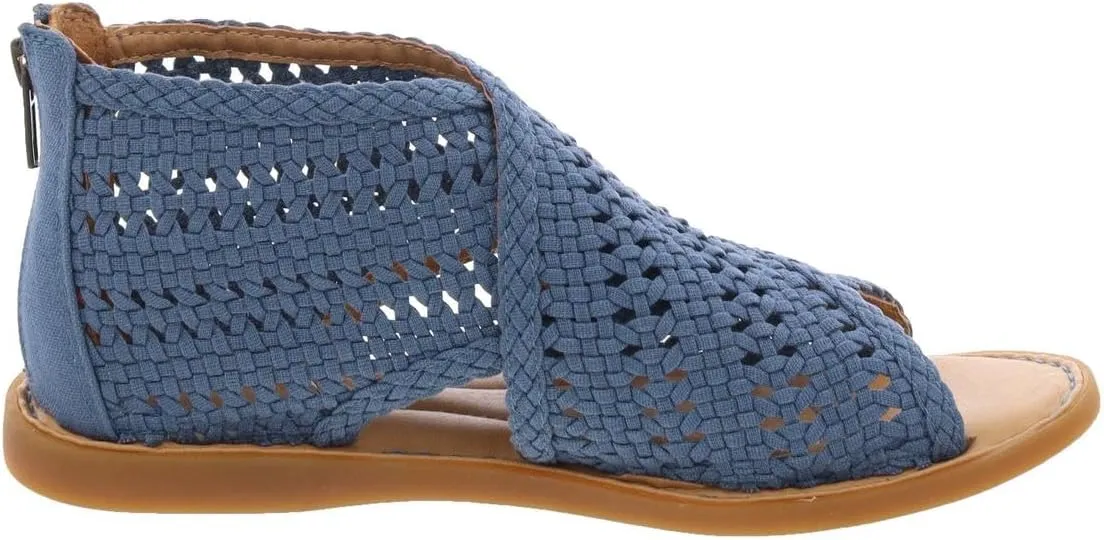 BORN Women's Comfortable IWA Macram Leather Sandal
