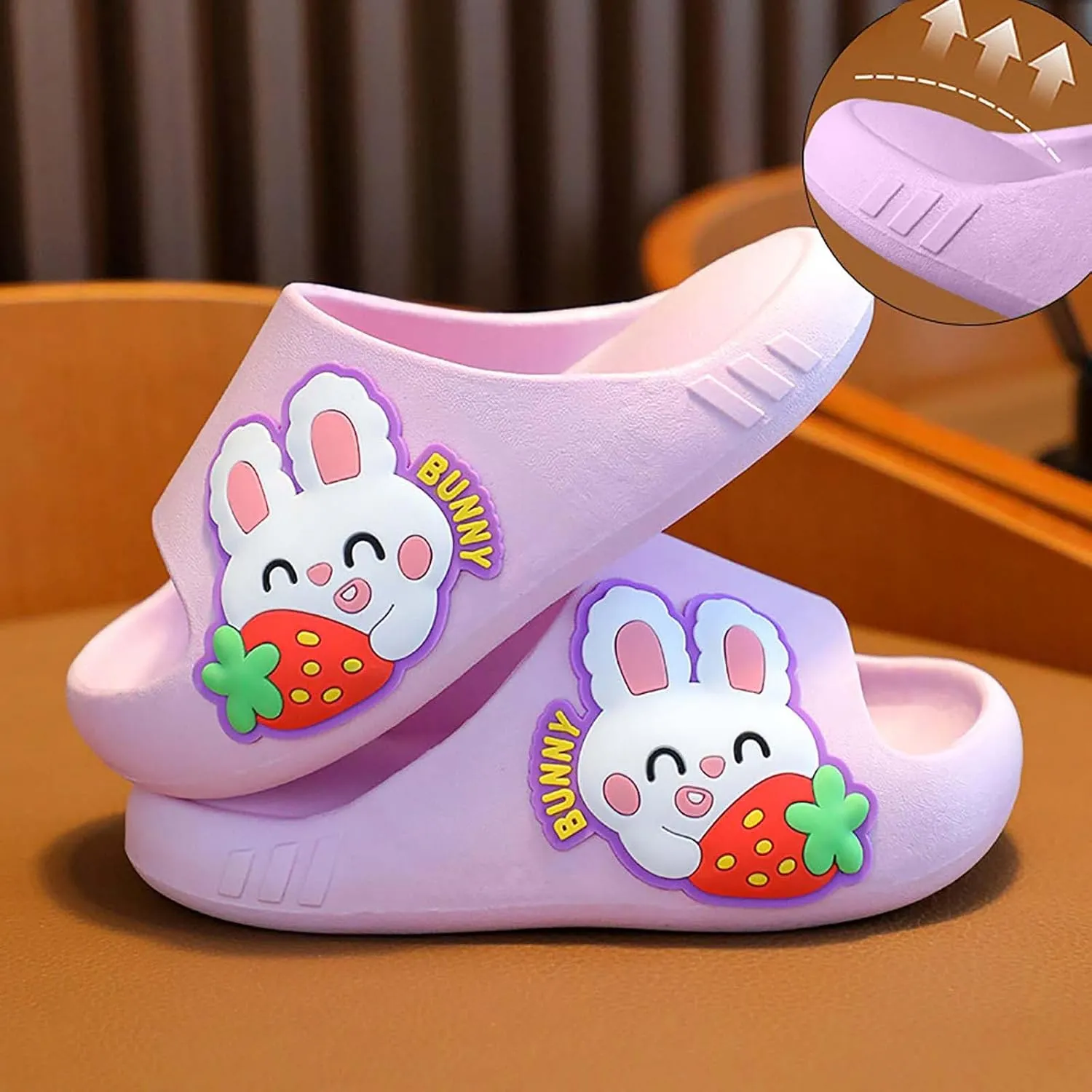 Boys and Girls Slippers Comfortable Soft Sole Thick Bottom Non Slip Home Cute Cartoon Slippers Sandles Girls