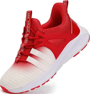 Boys Girls Sneakers for Kids Non-Slip Tennis Shoes Fashion Lightweight Breathable Running Sport Athletic