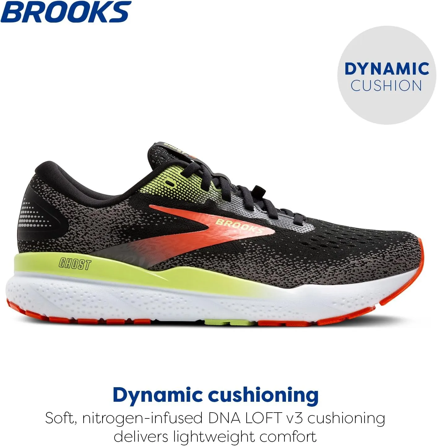 Brooks Men's Ghost 16 GTX Waterproof Neutral Running Shoe