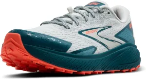 Brooks Women’s Divide 5 Trail Running Shoe - Bit of Blue/Legion Blue/Flame - 5 Medium