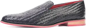 Carlos Santana Gibson Weave Loafer for Men | Calfskin Leather Upper | Ortholite® Footbed & Lightweight Rubber Outsole