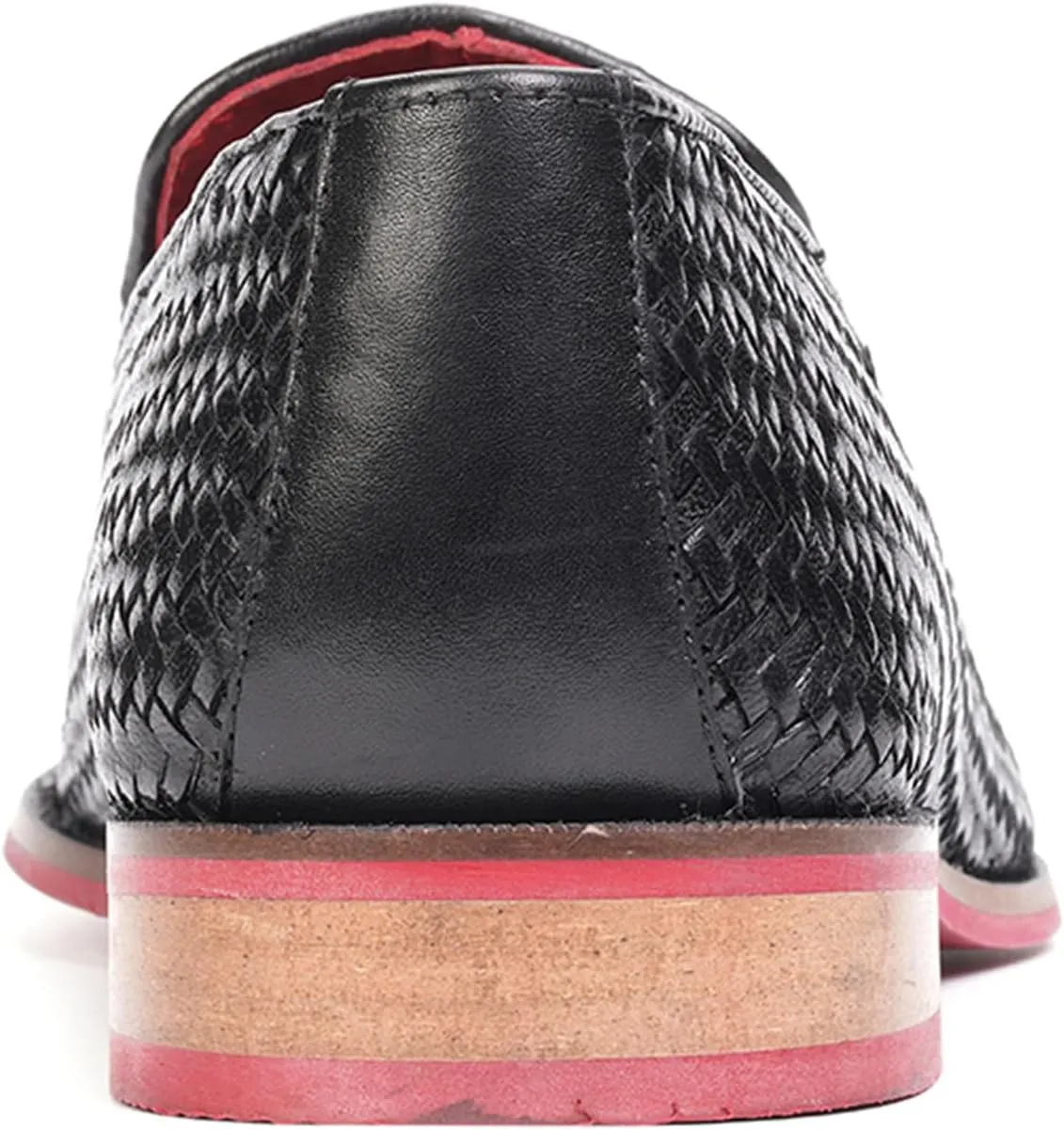 Carlos Santana Gibson Weave Loafer for Men | Calfskin Leather Upper | Ortholite® Footbed & Lightweight Rubber Outsole