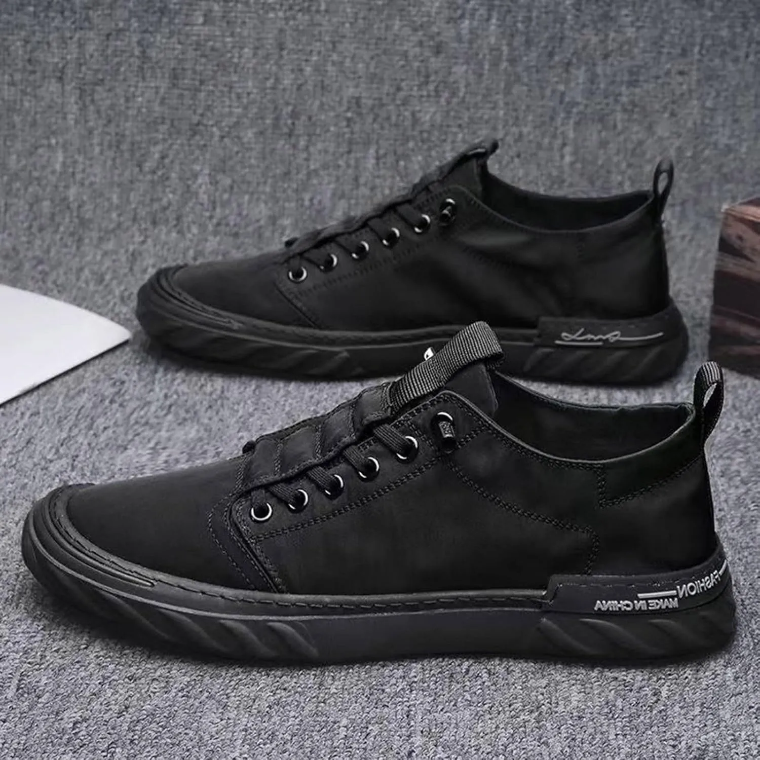 Casual Dress Shoes Spring New Breathable Old Cloth Shoes Korean Trendy Versatile Men's Casual Canvas