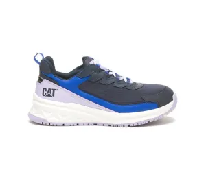 Caterpillar Women's Streamline Runner Carbon Composite Toe Static Dissipative Work Shoe Total Eclipse/Lilac