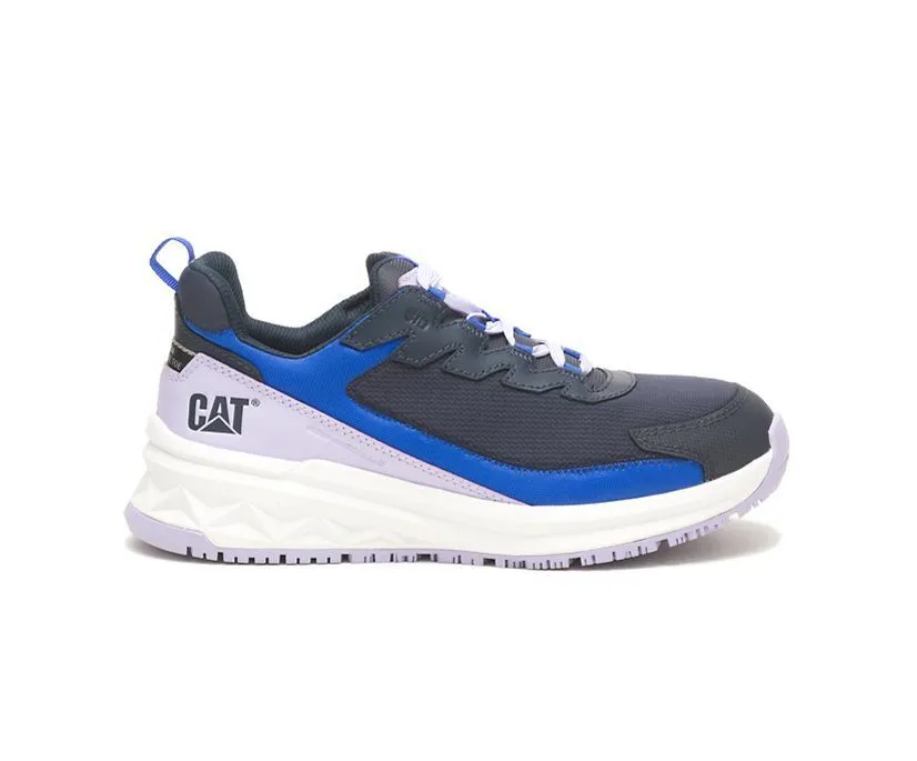 Caterpillar Women's Streamline Runner Carbon Composite Toe Static Dissipative Work Shoe Total Eclipse/Lilac
