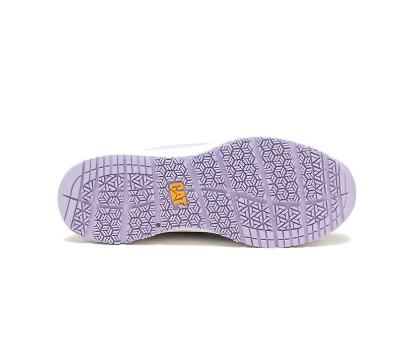 Caterpillar Women's Streamline Runner Carbon Composite Toe Static Dissipative Work Shoe Total Eclipse/Lilac