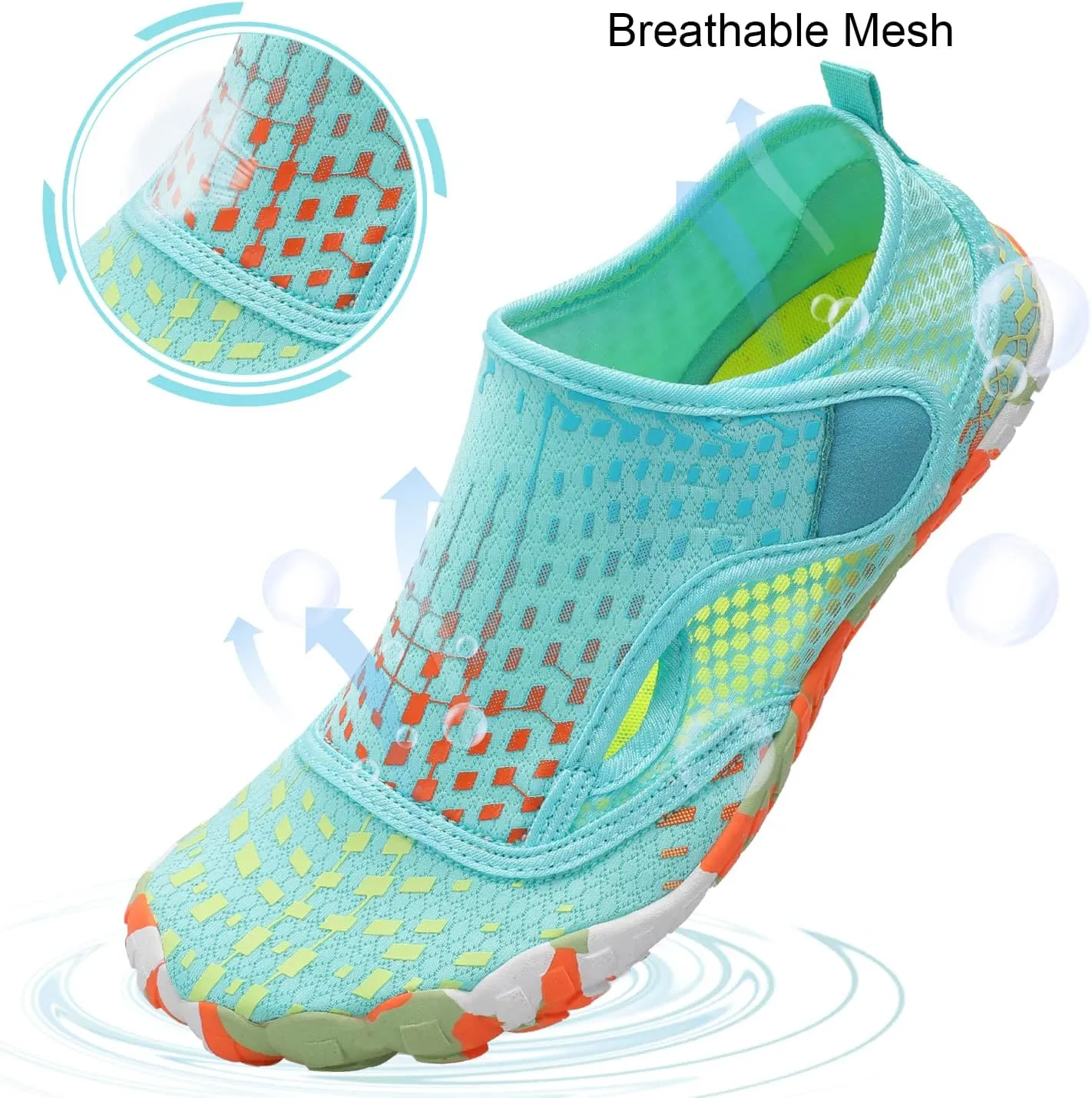 Centipede Demon Swim Water Shoes for Women Men Quick Dry Barefoot Aqua Sneakers Shoe for Beach Hiking Diving Boating River Outdoor Water Sports