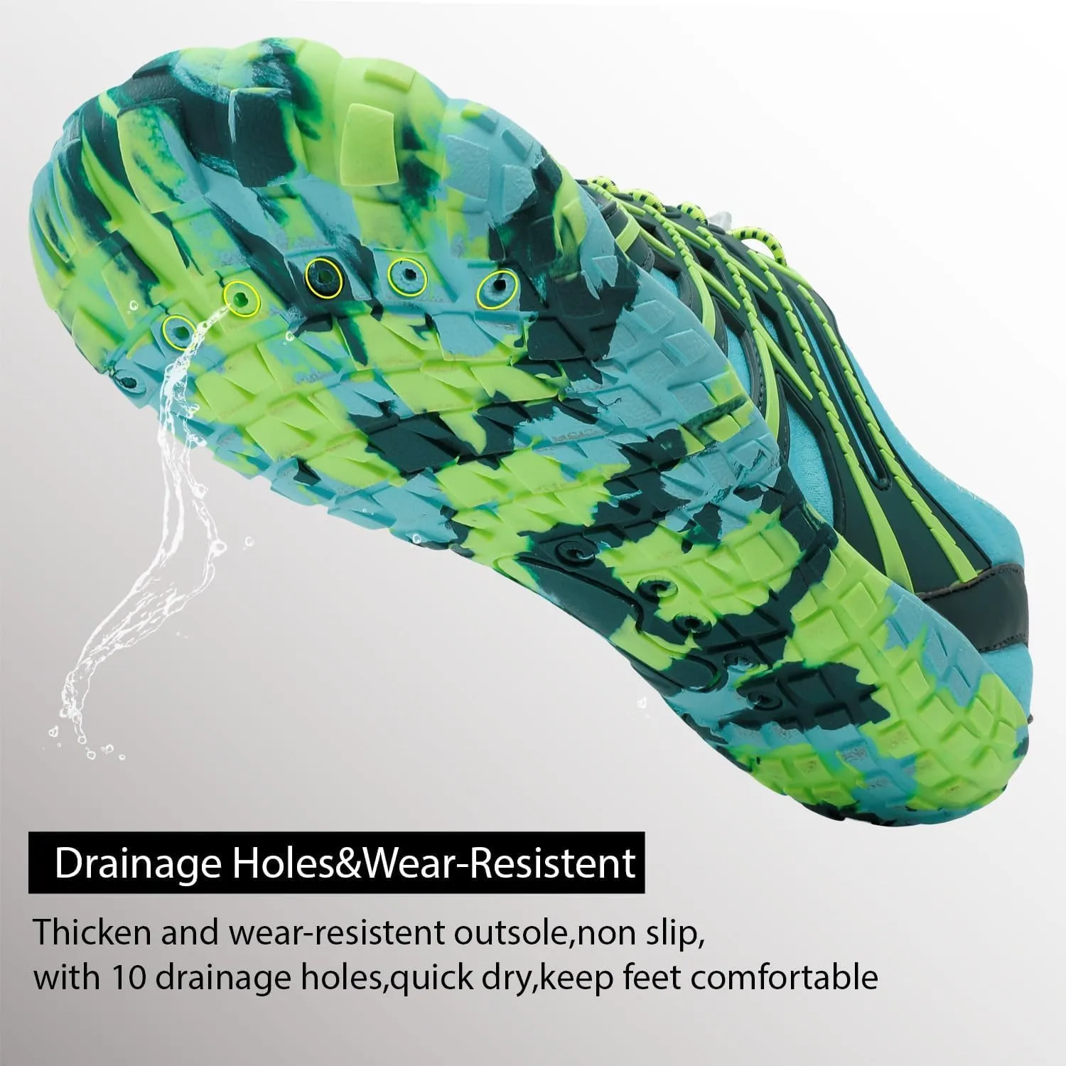 Centipede Demon Swim Water Shoes for Women Men Quick Dry Barefoot Aqua Sneakers Shoe for Beach Hiking Diving Boating River Outdoor Water Sports