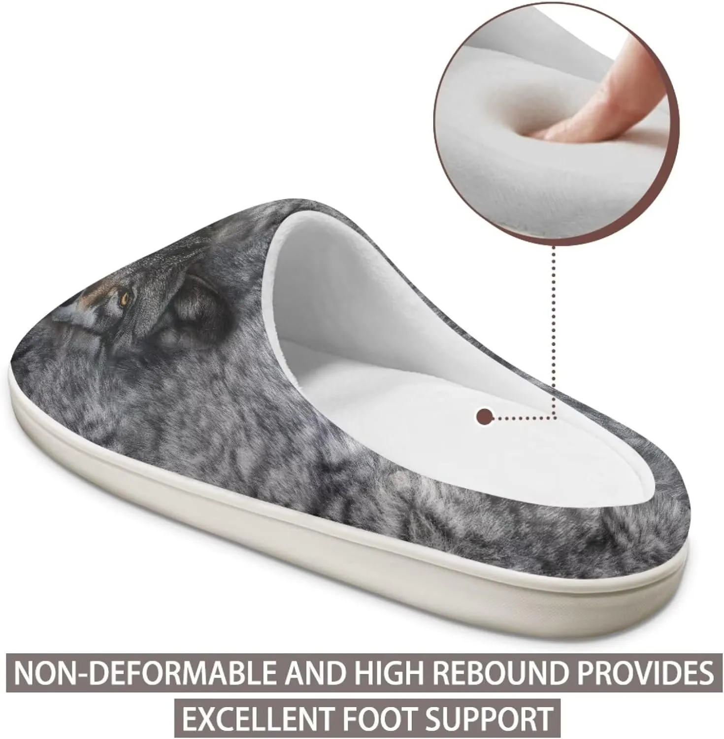 chaqlin Fuzzy House Slipper Womens Memory Foam Flat Heels Slippers for Causal Bedroom Walking with Flat Heels Causal Outdoor Indoor Shoes